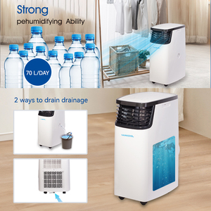 Climatiseur mobile électrique portable en gros, unités de climatisation sur pied, système de climatisation intelligent pour la maison - Product Image 4