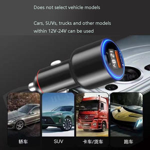 Venta al por mayor 120W Cargadores de coche <span class=keywords><strong>2</strong></span> puertos de carga rápida para vivo <span class=keywords><strong>11</strong></span> 10 9 Neo7 oneplus Ace <span class=keywords><strong>Realme</strong></span> USB Adaptador de cargador de coche iPhone 1514 - Product Image 4