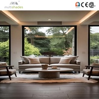 Ventanas de Triple Vidrio para Proyectos Comerciales con Certificación NFRC de EE. UU., Ventanas Panorámicas de Gran Tamaño, Ventana Fija de Piso a Techo