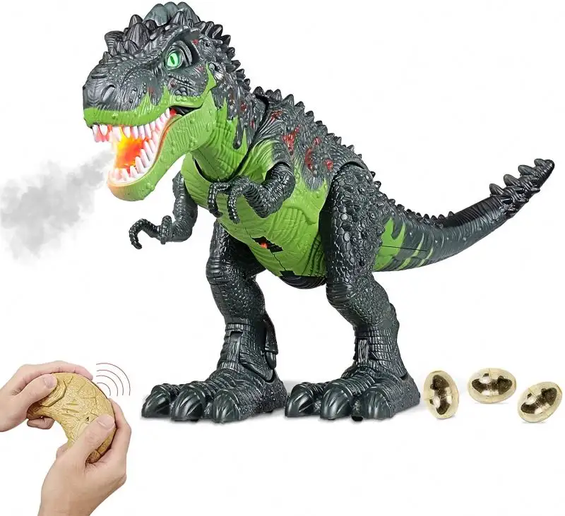ของเล่นไดโนเสาร์บังคับวิทยุไทรันโนซอรัสเร็กซ์,ใหม่ของเล่นไดโนเสาร์ที่สามารถเดินได้มีไฟและเสียง