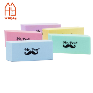 Gommes à crayons fabriquées en Chine, grandes gommes blanches pour le bureau de l'école, gommes d'art pour le dessin avec emballage en papier - Product Image 5