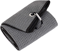 Accessoires de golf, serviette de golf, serviette de sport, serviette de nettoyage, impression, broderie, logo, serviette de golf gaufrée