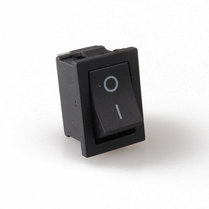 Interruptor Basculante de 2 Pines KCD1-101B-2P, Interruptor Basculante Pequeño de 2 Posiciones para Función de Encendido/Apagado, 250V Máx. Voltaje 250 Vca - Product Image 1