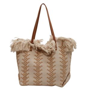 Bolso de hombro de poliéster de lujo, bolso informal reutilizable a la moda para mujer, portátil para viajes y compras, nuevo diseño - Product Image 1