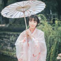 Parasol de danse classique artistique pour la photographie de mariage, costumes, décoration de plafond, parapluie chinois fait main en papier huilé et soie