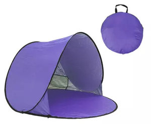 เต็นท์บังแดดชายหาด UPF50น้ำหนักเบาพกพาสะดวกติดตั้งง่ายฤดูร้อนที่บังแดดกันน้ำตั้งแคมป์กลางแจ้งสำหรับหนึ่งห้องนอน - Product Image 5