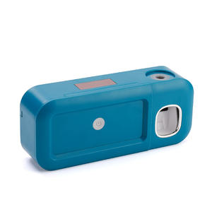 Support de brosse à dents intelligent avec stérilisateur UV, distributeur automatique de dentifrice mural, ventouse en plastique, blanc nordique - Product Image 4