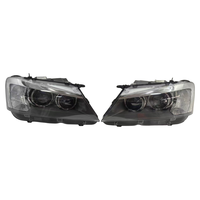 Feux avant de voiture pour BMW X3 F25 modèle 2011-2013, phares xénon HID de haute qualité, livraison directe d'usine.
