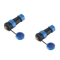 Connecteur étanche IP68 SP21H mâle-femelle 3 broches, 2, 3, 4, 5, 7, 9 broches, prise et connecteur mâle