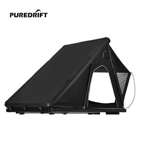 Tente de toit de voiture triangulaire en alliage d'aluminium OEM légère, ouverture rapide, imperméable, <span class=keywords><strong>anti</strong></span>-moustiques, couche unique étendue, camping - Product Image 2