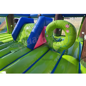 Castello Gonfiabile Huatong per Feste all'Aperto a Tema Coniglio con Scivolo per Bambini - Product Image 4