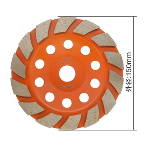 Mola a Tazza Diamantata 100mm per Uso Generale, Levigatura di Cemento, Piastrelle e Calcestruzzo, Produzione OEM Personalizzata - Product Image 4