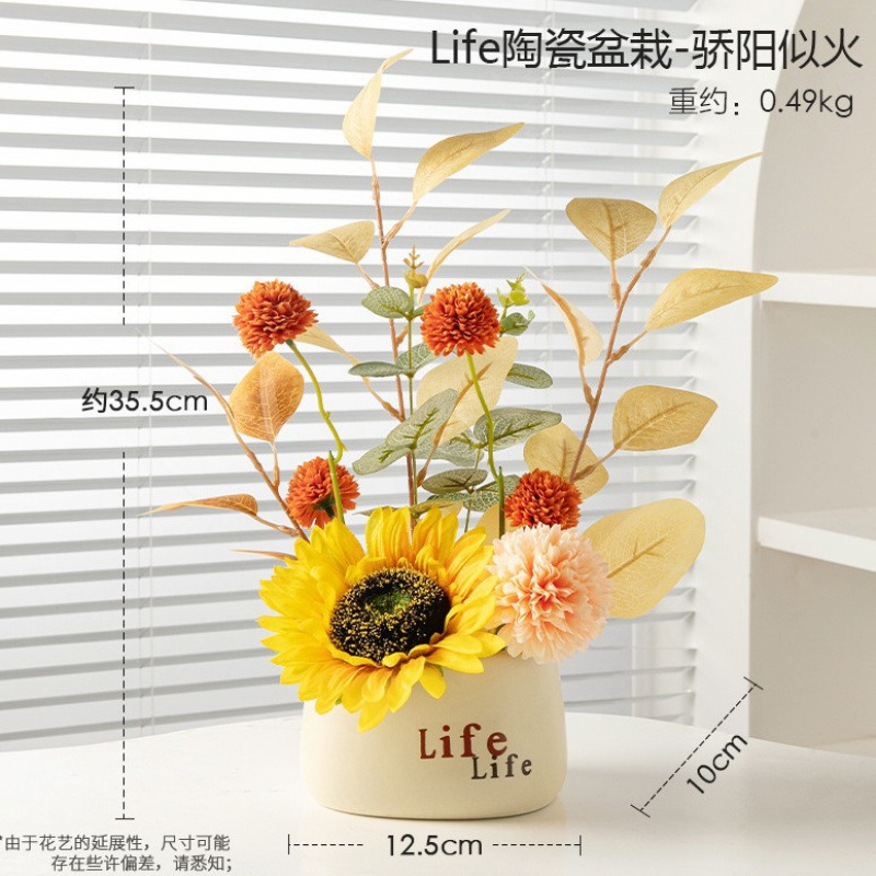 Plantes en pot Plastic Life - Sous le soleil brûlant