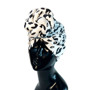 Foulard en suè<span class=keywords><strong>de</strong></span> pour femme, hijab torsadé musulman, bonnet bouquet, turban féminin, turban africain, bonnet, accessoires vestimentaires islamiques - Product Image 3