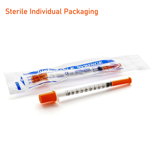 Seringue vétérinaire jetable en plastique de 1 ml, seringue à insuline, prix - Product Image 3