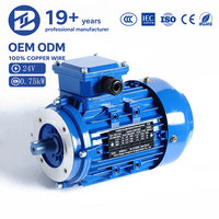 Moteur AC triphasé Bioté 60Hz 380V YE3-80M2-2 1,5 CV 1,1 kW, moteur à induction 380V pour l'industrie, efficacité IE3 Premium, montage sur pied