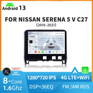 Android 13 Auto Autoradio 1280*720 IPS Car-play 4G LTE Navigator pour NISSAN SERENA5 VC27 2016-2021 - Product Image 5