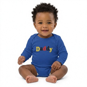 Body de Algodón Orgánico de Alta Calidad para Bebé, Ropa Infantil, Fabricante de Marca OEM, Tirupur, India, con Capucha y Mangas de Murciélago - Product Image 1