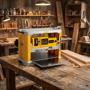 Pialla Spessore Industriale EKIIV 220V per Legno, Semplice e Facile da Usare, Macchina per la Lavorazione del Legno con Taglierina Dritta - Product Image 1