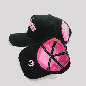 Fabrication de chapeaux Hip Hop de haute qualité noir unisexe réglable Satin daim hommes Bad <span class=keywords><strong>Guy</strong></span> chapeau bord incurvé 5 panneau <span class=keywords><strong>casquette</strong></span> casquettes de Baseball - Product Image 6