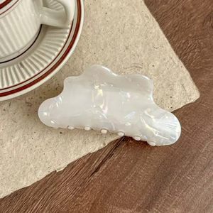 <span class=keywords><strong>Pince</strong></span> à <span class=keywords><strong>cheveux</strong></span> en forme de nuage en acétate, grande <span class=keywords><strong>pince</strong></span> à <span class=keywords><strong>cheveux</strong></span> irisée en <span class=keywords><strong>nacre</strong></span> pour femme, faite à la main, lueur unique, élégante - Product Image 1