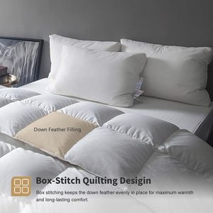 KHÁCH SẠN Quilt Vua Kích Thước Trắng Ngỗng Lông Và Xuống Duvet - Product Image 5