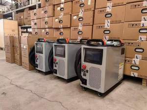 New Handheld Air-Cooled 4-in-1 Fiber <b>Laser</b> Welding <b>Machine</b> 2000W with Welding Cutting <b>Cleaning</b> & Rust Removal - Product Image 4