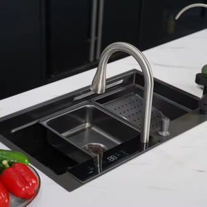 Nano Countertop Handmade 304 Stainless Steel single Bowl <b>Kitchen</b> <b>Sink</b> <b>for</b> Home Hotel Restaurant Installation - Product Image 1