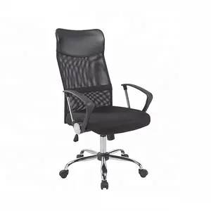 Silla de oficina de lujo, fabricante profesional de China, venta directa de fábrica, con respaldo alto, proveedor comercial