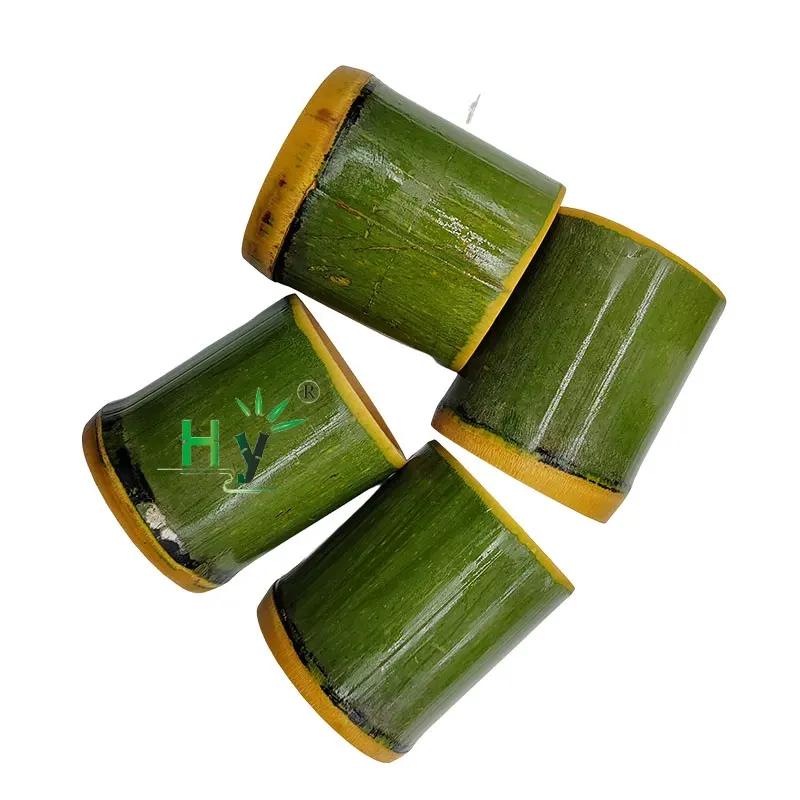 HONGHAO Bamboo Tube Juice Cup for Healthy and Sustainable Drinks Keep your drinks fresh and sustainable in our eco-friendly