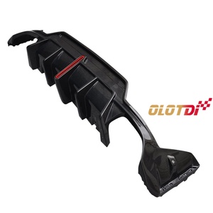 Carbon Fiber Rear Bumper <b>Lip</b> Diffuser for BMW 3 Series G20 G21 LCI M Tech FIns Spoiler Winglet <b>Splitters</b> 2020+ Auto Tuning - Product Image 6