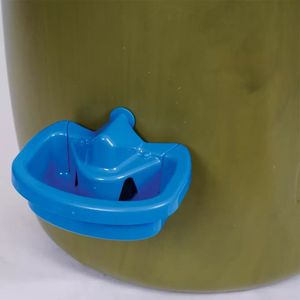 Plato semiautomático de agua para pollos, para aves de corral, patos, Gooses, conejos, mascotas pequeñas, sistema de beber, 0.5L - Product Image 5
