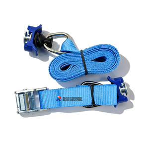 Correa de Amarre de Poliéster de 25 mm con Hebilla de Leva y Accesorios para Riel en L, Correas de Amarre con Trinquete, Accesorios de Control de Carga, Riel en L - Product Image 4