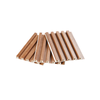 Panneau mural WPC co-extrudé à prix abordable, fabricant de revêtements muraux en bois-plastique imperméables pour décoration intérieure et extérieure