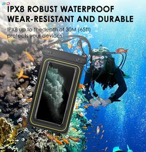 <span class=keywords><strong>Pochette</strong></span> de <span class=keywords><strong>téléphone</strong></span> étanche flottante bande d'étanchéité Portable <span class=keywords><strong>téléphone</strong></span> portable sac sec flotteur sac étanche <span class=keywords><strong>pour</strong></span> <span class=keywords><strong>l</strong></span>'<span class=keywords><strong>eau</strong></span> de plage de moins de 7 pouces - Product Image 2