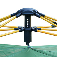 Usine en gros 1-2 personnes facile à installer pour Camping en plein air voyage randonnée pliable étanche coupe-vent Pop-up zelt Portable