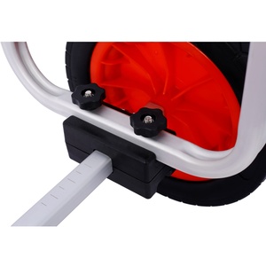 Chariot de kayak en aluminium réglable de 150lb Chariot de canoë avec roues plates ou roues pneumatiques Chariot de transport de kayak pliable - Product Image 5