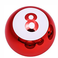 Bouchons de valve personnalisés style bille de billard (8 boules) en plastique ABS, cache-poussière pour jantes de voiture, moto, vélo, scooter