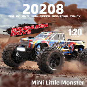 MJX Hyper <span class=keywords><strong>Go</strong></span> 20208 1:20 escala 4WD RC camión 2,4G 39 km/h Motor sin escobillas Construcción de Metal 4 canales listo para usar regalo de Navidad - Product Image 3