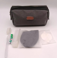 Kit d'agrément personnalisé pour avion, hôtel, sac promotionnel d'agrément avec impression de logo, sac personnalisé pour le voyage