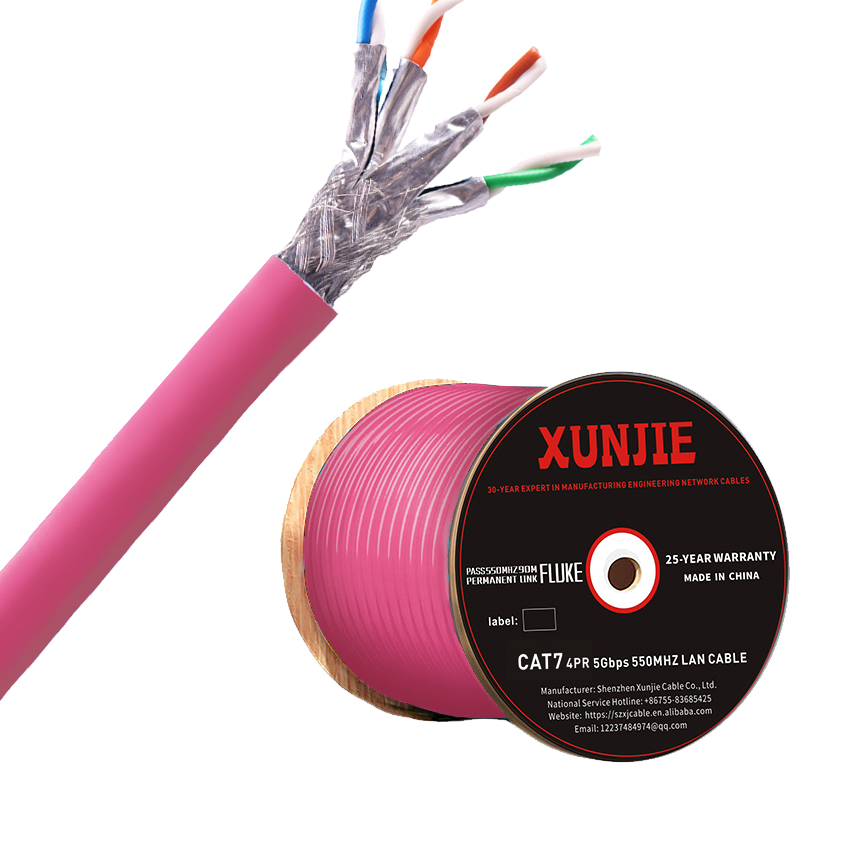 Заводская цена SFTP CAT7 305 м 1000 футов сетевой кабель Lan Ethernet кабель