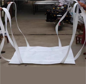 Woven <strong>FIBC</strong> <strong>Lifting</strong> Woven Polypropylene Jumbo Bag Bulk 1 Ton PP Sling Big Bag for Store and Transport