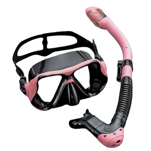 ALOMA浮潜潜水面罩套装，配有高质量潜水通气管和护目镜面罩