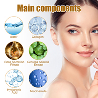 Crème raffermissante anti-âge à l'escargot, hydratante, éclaircissante et raffermissante pour le visage, pour des effets anti-âge