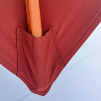 Artic — parapluie d'extérieur géant, large, pour patio, personnalisé