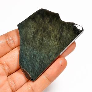 Venta al por Mayor de Losas de Obsidiana Arcoíris Natural de Alta Calidad, Losas de Obsidiana Verde Púrpura, Rebanadas de Cristal para Decoración - Product Image 4