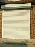 Puerta Enrollable Rápida de PVC Impermeable Automática Industrial con Cortina Transparente para Lavado de Autos y Talleres