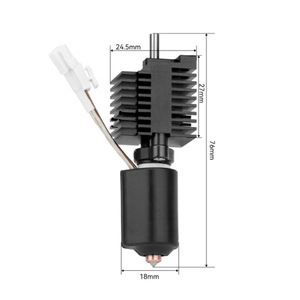 Creality K2 Plus Pro - Hot End Cerámico con Boquilla de Acero de Alto Flujo Integrada, Accesorios para Impresora 3D - Product Image 1