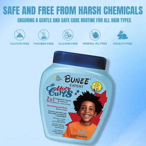 Ventes directes Traitement antipelliculaire du cuir chevelu <span class=keywords><strong>Activateur</strong></span> de boucles hydratant naturel pour activer la crème de boucles pour les cheveux bouclés africains - Product Image 5