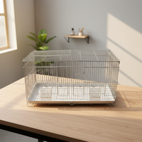 Cage de vie pour hamster en fer et métal, portable, respirante, pour l'intérieur et l'extérieur, pour petits animaux, couleur personnalisable